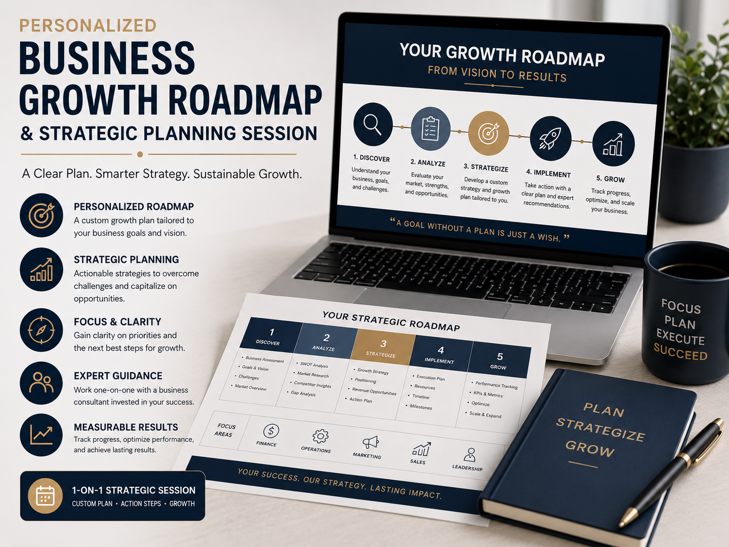 Personalized Business Growth Roadmap & Strategic Planning Session
