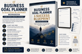 Business Goal Planner & Success Blueprint Workbook (Digital PDF)