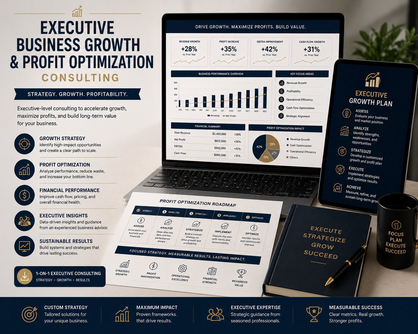 Executive Business Growth & Profit Optimization Consulting